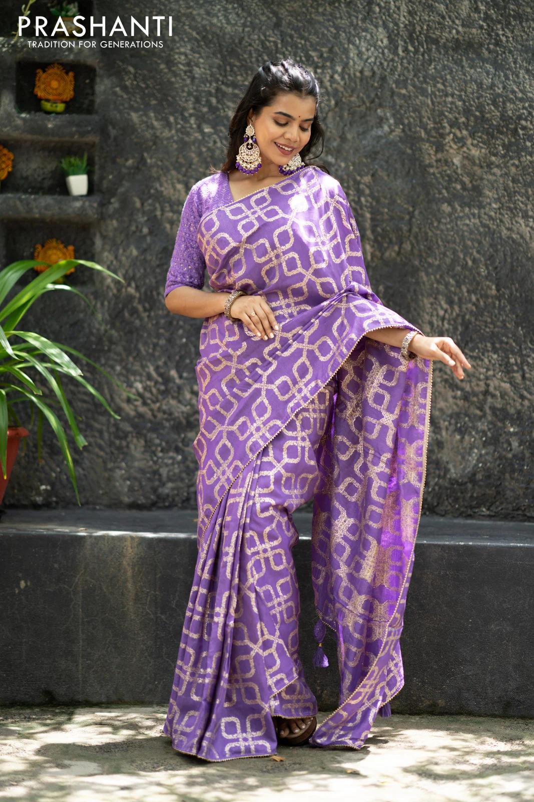 Saree Violeta