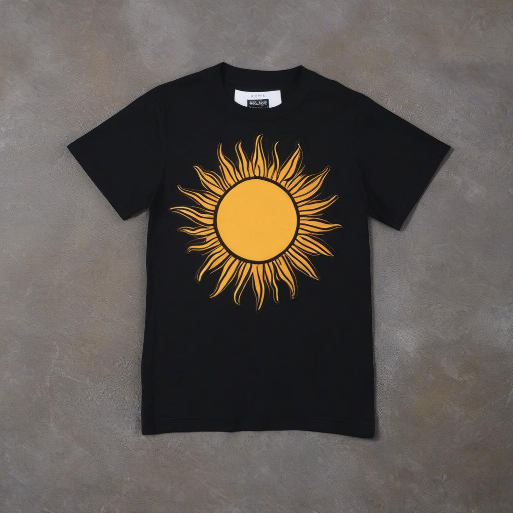 Sun Black T-shirt